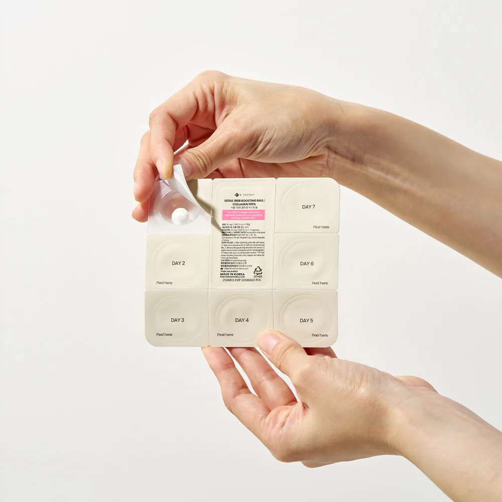 KSECRET SEOUL 1988 Boosting Ball : Collagen 100% [7 capsules]